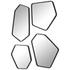 Linneah Black Mirrors, Set/4 by Uttermost