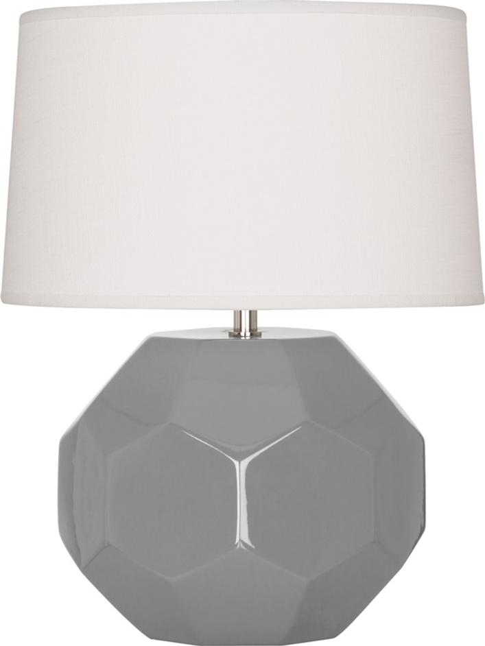 Smokey Taupe Franklin Accent Lamp by Robert Abbey