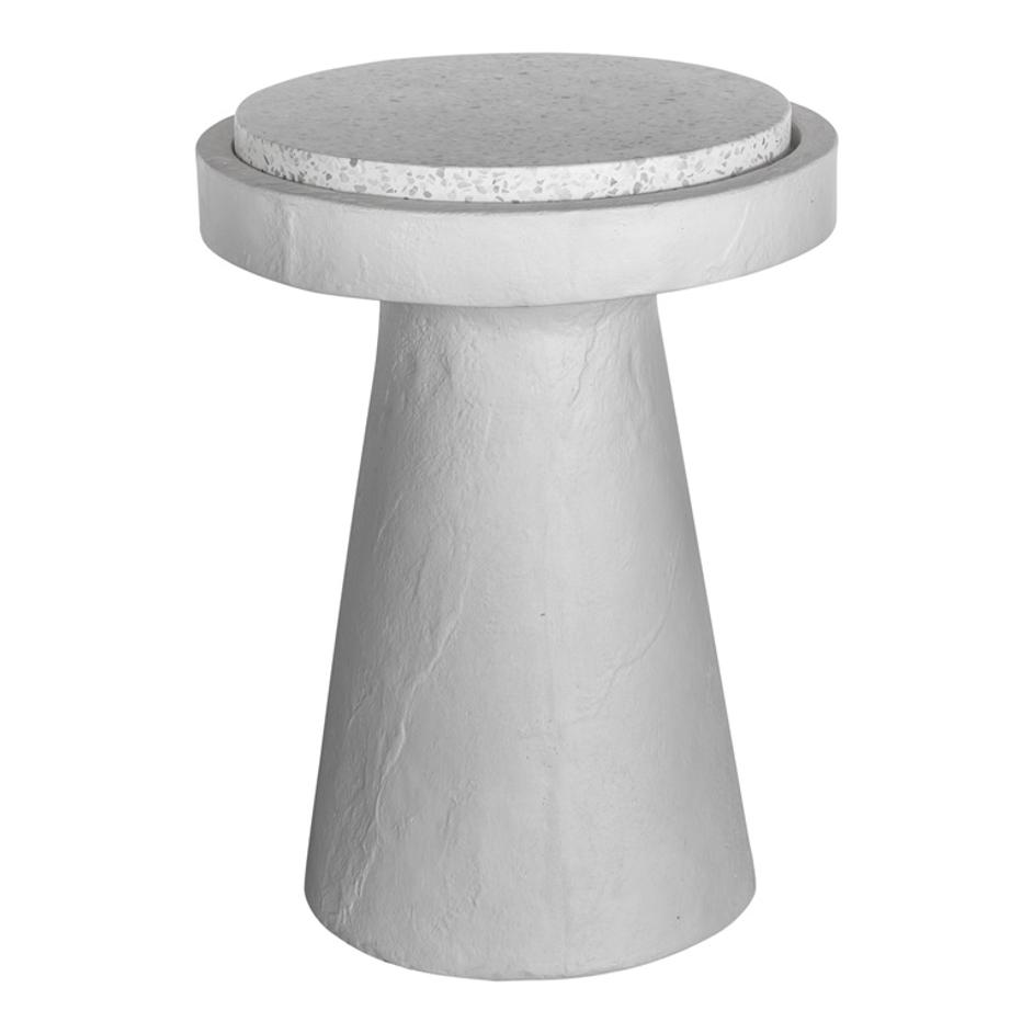 BOOK ACCENT TABLE WHITE by Moes Home