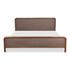Rye Queen Bed Warm Brown by Moes Home
