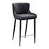 ETTA COUNTER STOOL DARK GREY by Moes Home