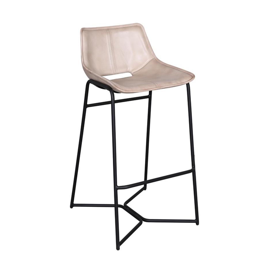 Essex 19" Stanley Bar Chair, Antique Ivory by Home Trends & Design