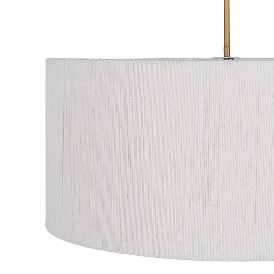 Allyn Pendant White/Gold by Classic Home