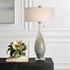 Cardoni Bronze Glass Table Lamp by Uttermost