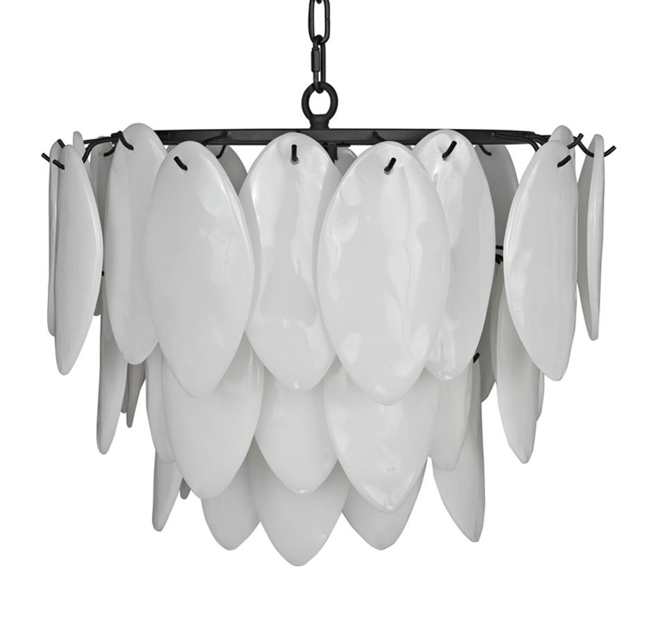 Lotus Chandelier, Medium by Noir Furniture