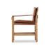 Lenz Dining Armchair In Sonoma Chestnut by FOUR HANDS