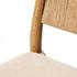 Dara Bar Stool In Broadway Dune And Natural Paper Cord And Toasted Ash by Four Hands