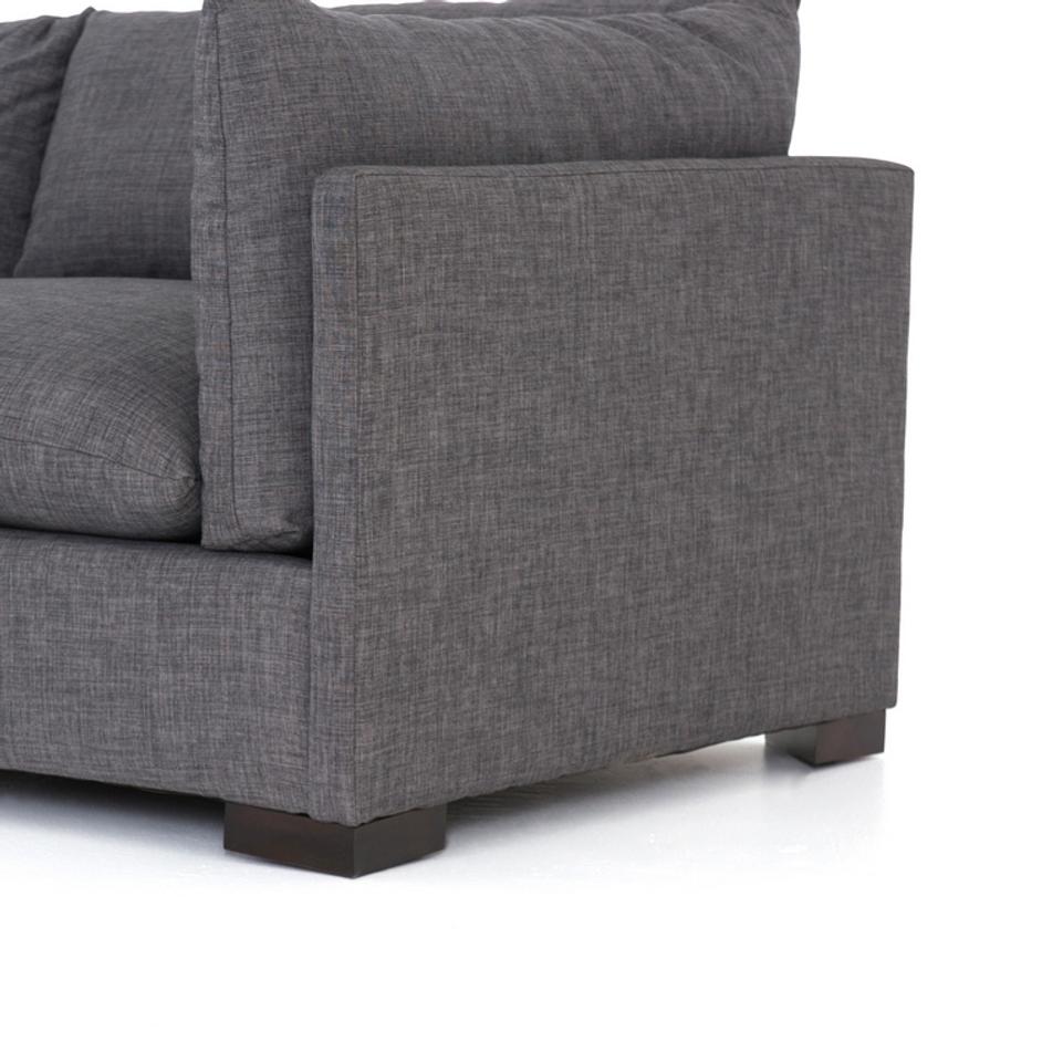 Westwood 3-Pc Sectional-Bennett Charcoal by FOUR HANDS