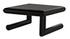 Emerson Industrial Steel Coffee Table in Matte Black by Noir Furniture
