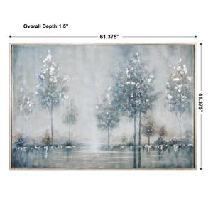 Walk In The Meadow Hand Painted Canvas by Uttermost