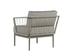 CATANIA ARMCHAIR - GREY - PALAZZO TAUPE by Sunpan