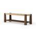 Malin Accent Bench - Natural Paper Cord by Four Hands
