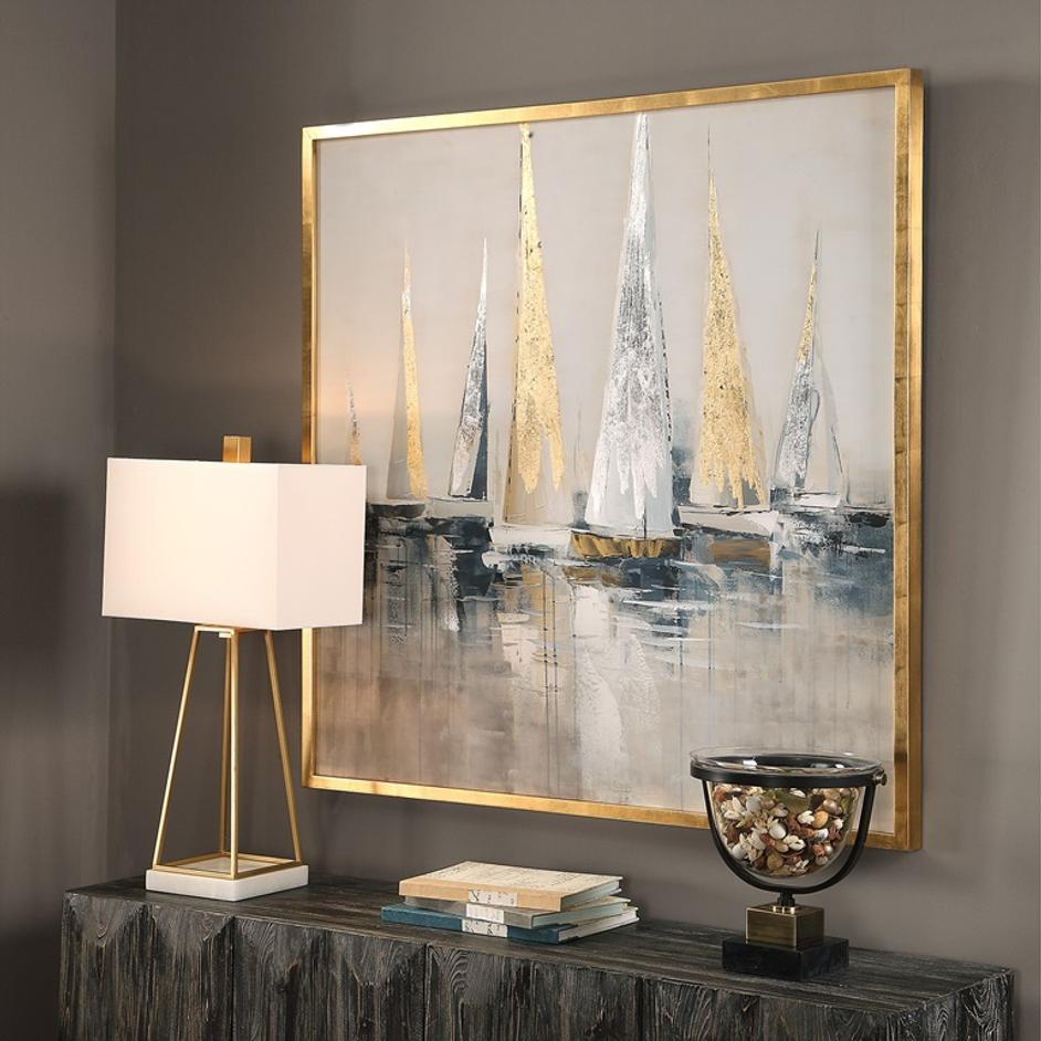 Regatta Hand Painted Canvas by Uttermost