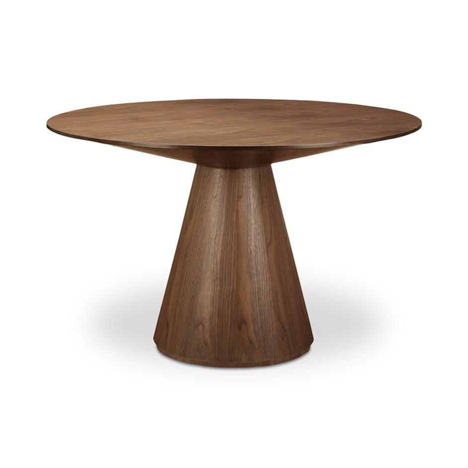 OTAGO DINING TABLE ROUND WALNUT by Moes Home