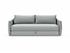 TRIPI QUEEN SLEEPER SOFA W/ARMS in MELANGE GREY FABRIC 538 by INNOVATION USA