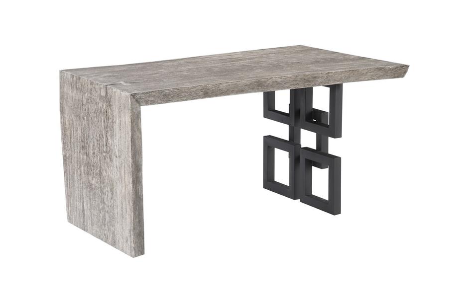 Austin Desk, Gray Stone by PHILLIPS COLLECTION