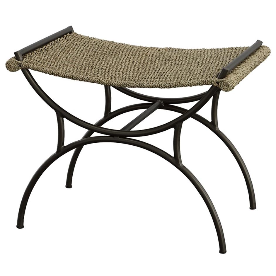Playa Seagrass Small Bench by Uttermost
