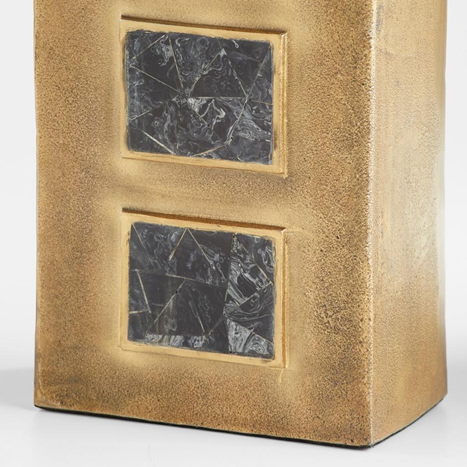 Malkate Vase|Brass-Small by Cyan Design