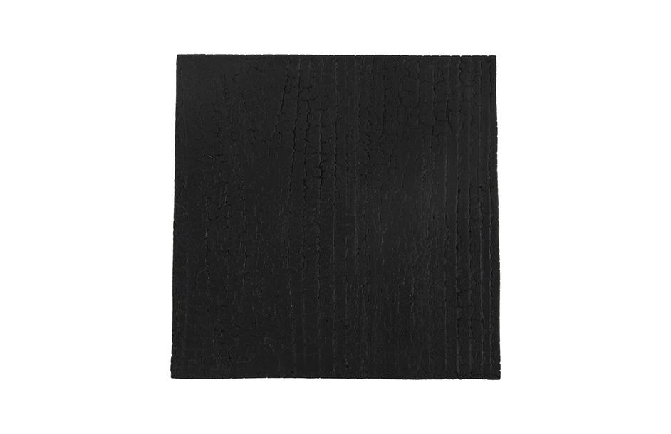 Scorched Side Table, Black and Gold Leaf by Phillips Collection