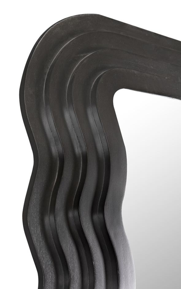 Atticus Mahogany Pale-Finish Mirror by Noir Furniture