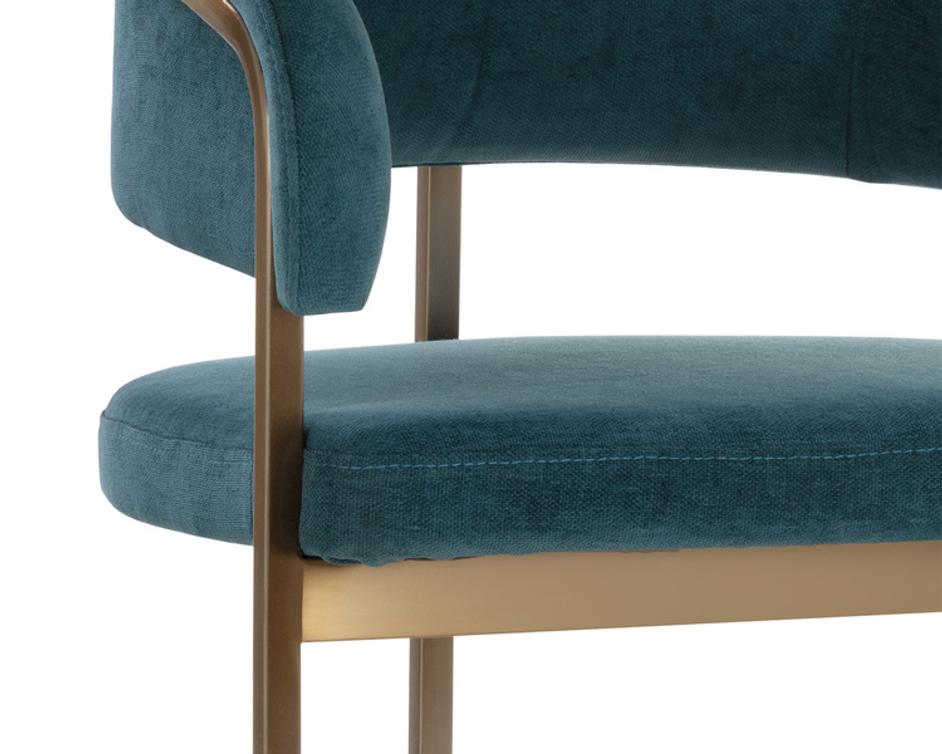 MARRIS BARSTOOL - GOLD - DANNY TEAL by Sunpan