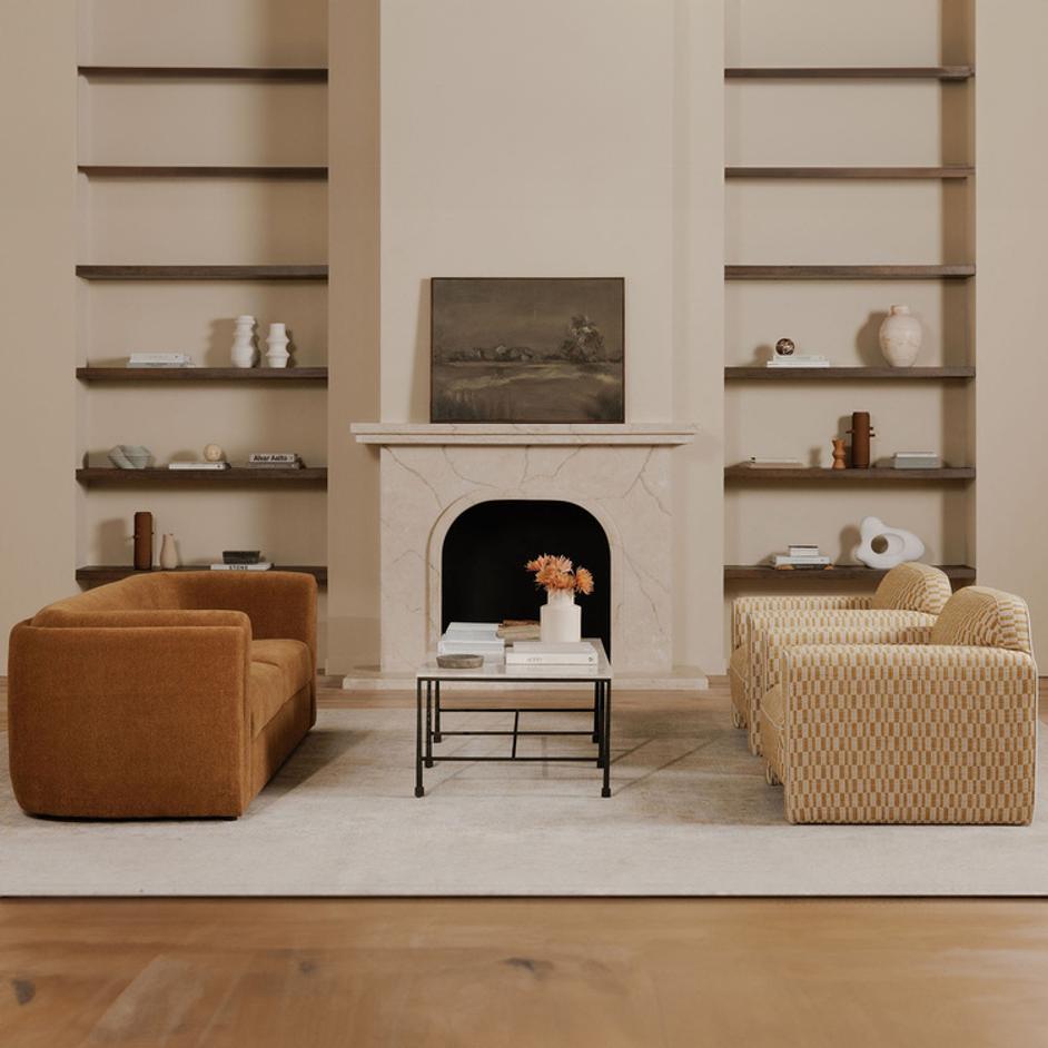 Leo Accent Chair Chartreuse by Moes Home