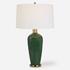 Verdell Green Table Lamp by Uttermost