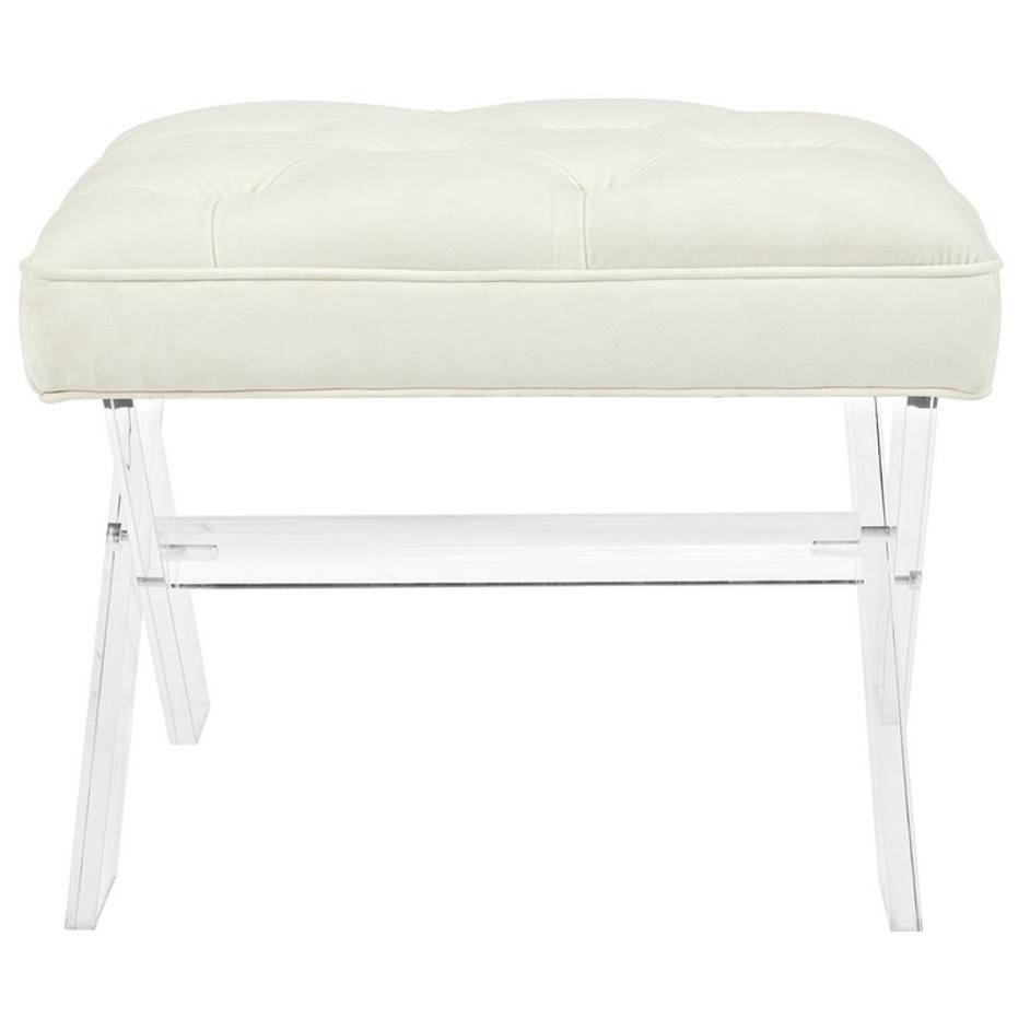 Doolan Bench In Ivory by Modway Furniture