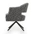 Adara Desk Chair - Solema Charcoal by Four Hands