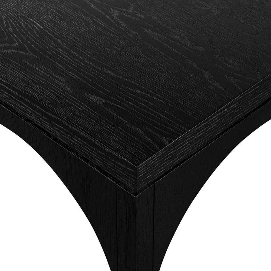 Amara Coffee Table - Black Oak Veneer by Four Hands