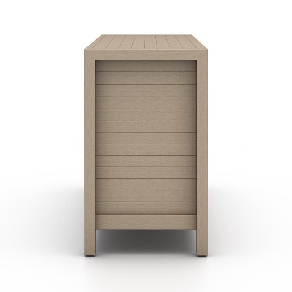 Sonoma Outdoor Sideboard In Washed Brown by FOUR HANDS