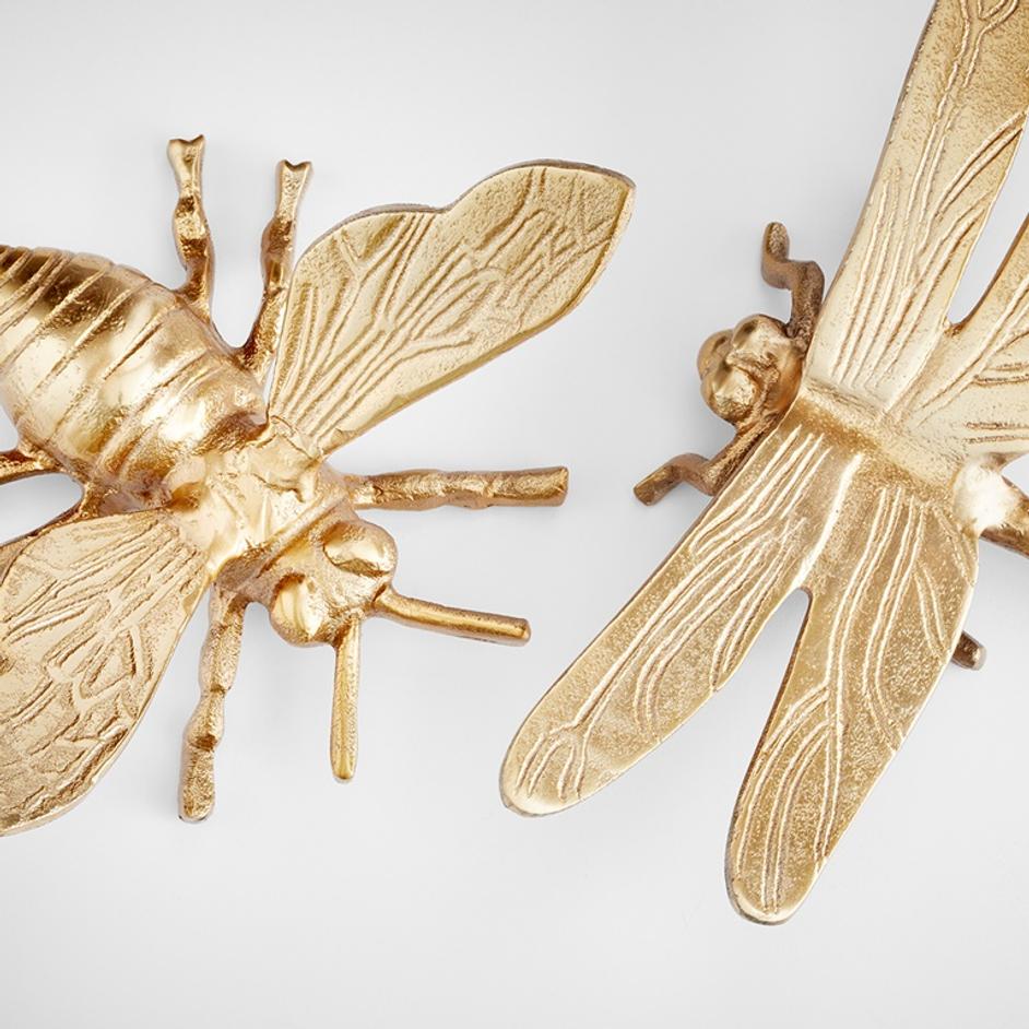 Fluttering Token 2 Sculpt in Gold by Cyan Design
