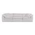 Clay Modular Sofa Cream Cream White by Moes Home