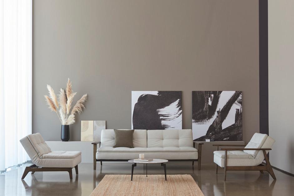 DUBLEXO EIK CHAIR, SMOKED OAK by INNOVATION USA