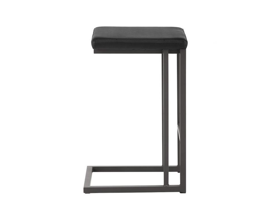 Boone Counter Stool - Grey - Onyx by Sunpan