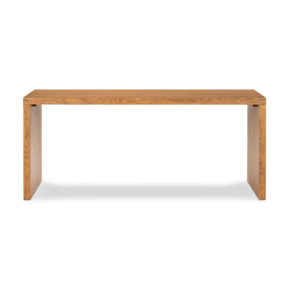 Posada Desk In Amber Oak Veneer by FOUR HANDS