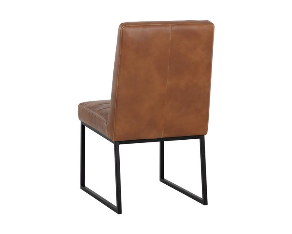 SPYROS DINING CHAIR - TOBACCO TAN by Sunpan