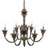 Annika Vintage French Pendant Ceiling Light Candelabra Chandelier by Modway Furniture