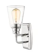 Annora 1 Light Wall Sconce in Chrome Finish by Z-Lite
