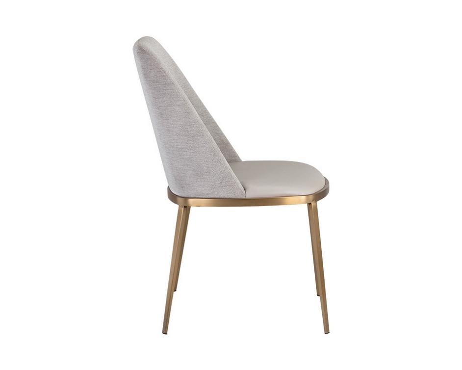 Dover Dining Chair - Napa Stone / Polo Club Stone by Sunpan