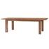 Bedford Butterfly Dining Table w/ 20" Ext. In Brushed Brown  by New Pacific Direct