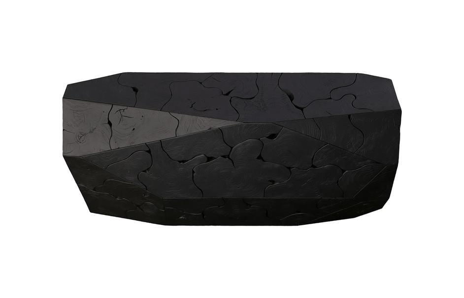 Prism Console Table, Black by Phillips Collection