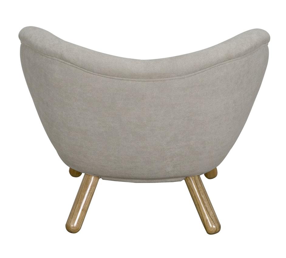 Valerie Chair with Wheat Fabric by Noir Furniture
