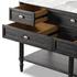 Toulouse Single Wide Vanity - Satin Black Veneer by Four Hands