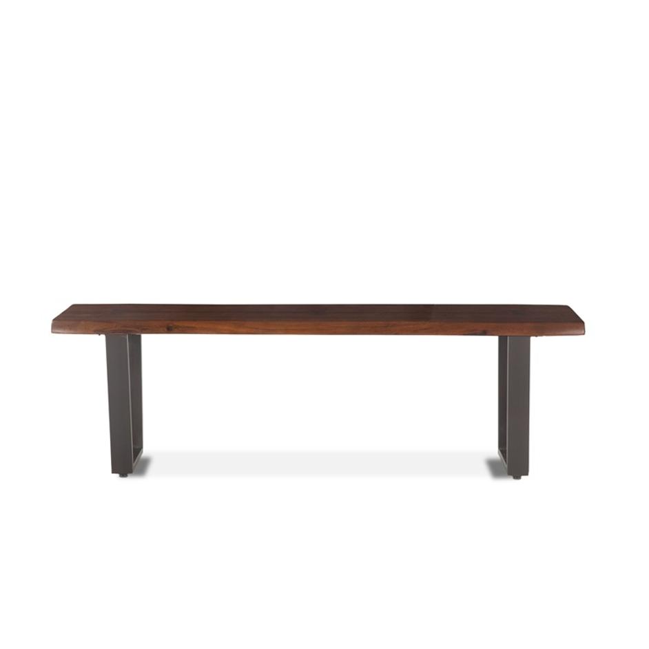 Loft 56" Bench Walnut by Home Trends & Design