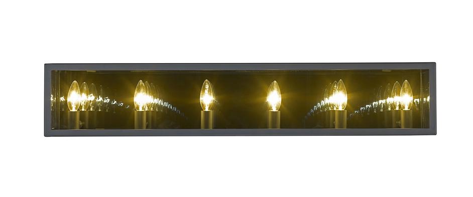 Infinity 6 Light Vanity in Misty Charcoal Finish by Z-Lite