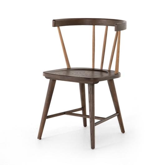 Naples Dining Chair In Light Cocoa Oak by FOUR HANDS