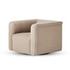 Wellborn Swivel Chair In Kerbey Camel by FOUR HANDS