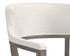 BRYLEA DINING ARMCHAIR - ASH GREY - LINOSO IVORY by Sunpan