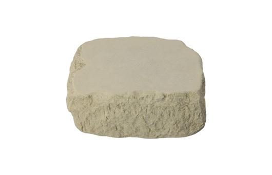 Quarry Coffee Table, Large, Roman Stone by Phillips Collection